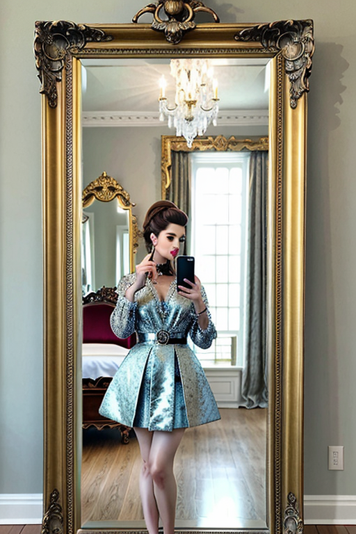 mirror selfie girl images